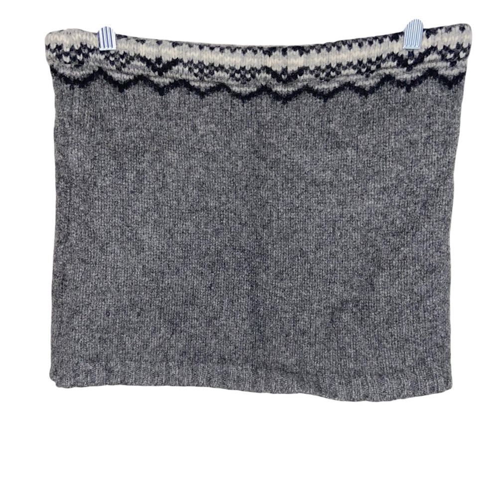 Jack & Mary Designs Sweater Skirt Womens Large Wool Outdoor Made In Maine USA